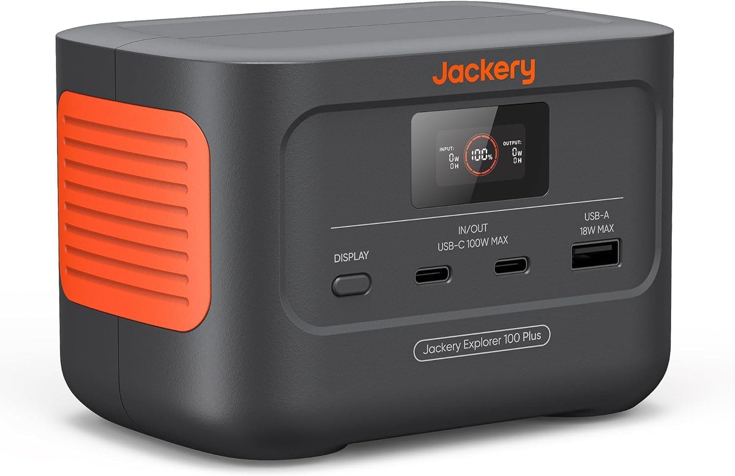 Jackery Explorer 100Plus Batterie Externe de Secours pour Extérieur, Camping, Voyage, Jardin